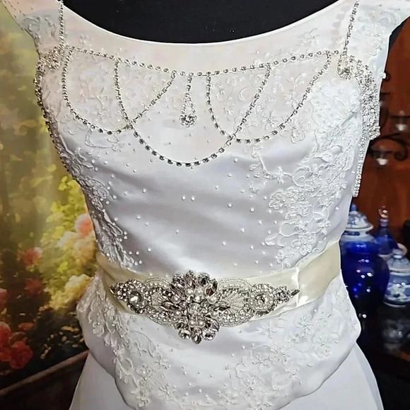 Starburst is a unique one-of-a-kind 6 pc tiara and ensemble - Picture 5 of 11